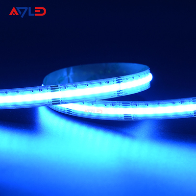 UL Listed Waterproof LED Strip Lights Flexible DC24V Dotless RGB CCT COB LED Strip