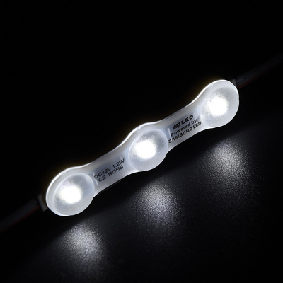 1.2W IP68 DC12V 3 LEDs Modules With LED SMD2835 160°Beam with Tape Adhesive Backside
