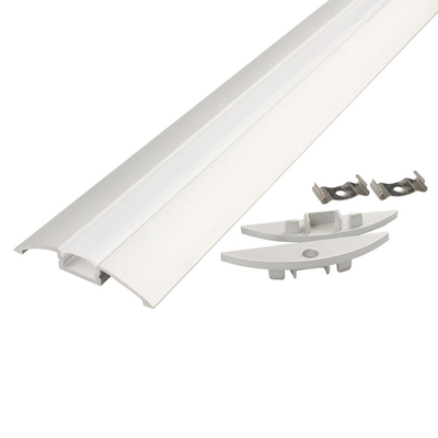 1710 LED Profiles With Diffuser Linear LED Aluminum Profile For Under Cabinet Lighting