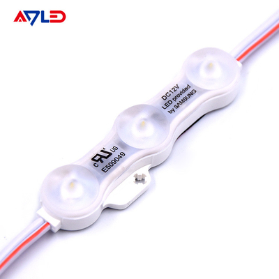1.2W IP68 DC12V 3 LEDs Modules With LED SMD2835 160°Beam with Tape Adhesive Backside