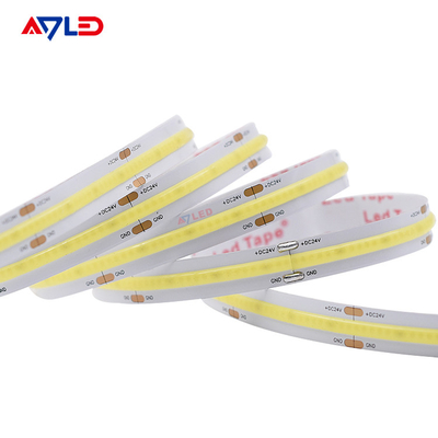 Uniform Lighting Brightness 336LEDS COB Strip Light With 3000K Color Temperature IP20 Rated UL Listed