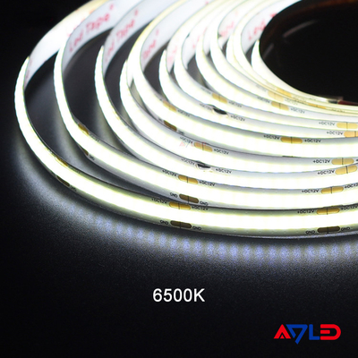 336led/M COB Led Strip Light 3000K Color Temperature DC12/24V IP20 Rated High CRI