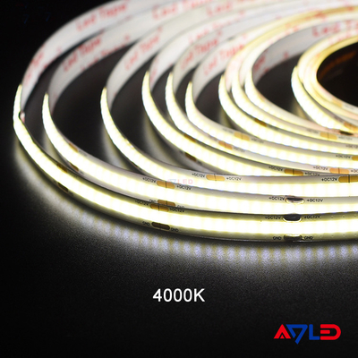 High Density 336 LEDs/M Flexible COB LED Strip Light(Chip-On-Board) Light For Cabinets, shelves lighting