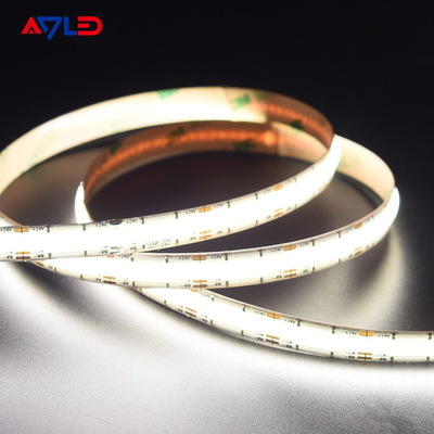 High-Density DC24V Dotless Liner LED Tunable CCT (2700K-6500K) COB 640Leds Strip Light Low Voltage Tape Light