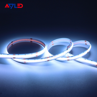 3M Adhesive Dimmable LED Strip Lights Low Density Colour Changing RGB CCT 24V Commercial