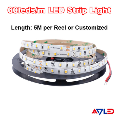 High CRI LED Strip Lights Lumileds SMD 2835 LED Strip Light 60 LEDs Durable Longer Life