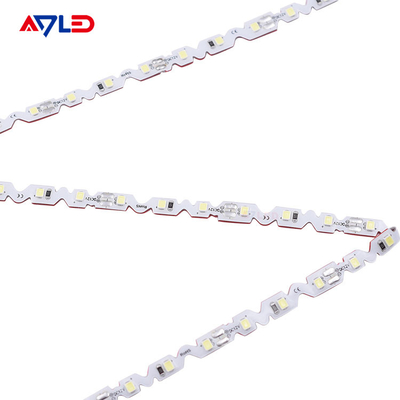 Zig Zag Bendable LED Strip S Type DC12V 2835 6mm Foldable Non Waterproof LED Stripe For Mini Advertising