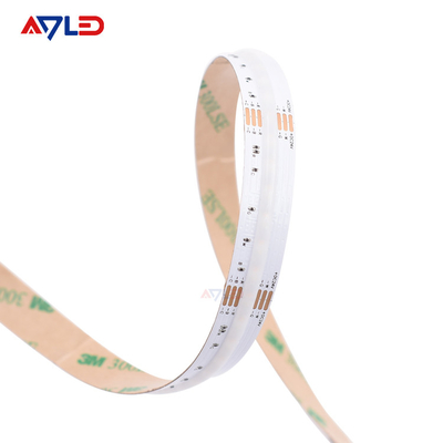 RGB CCT Color Changing COB Tape Lights Dimmable 12mm Linear LED Strips For Room