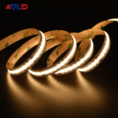 RGB CCT Color Changing COB Tape Lights Dimmable 12mm Linear LED Strips For Room