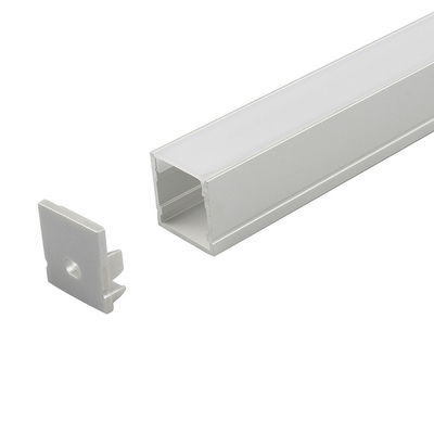 15*15MM Led Strip Channel Diffuser White Aluminium Strip