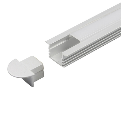 1612B Recessed LED Profiles & Extrusions With End Caps