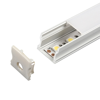 Surface Mounted Linear ALU LED Profile Light With Diffuser For Led Strip