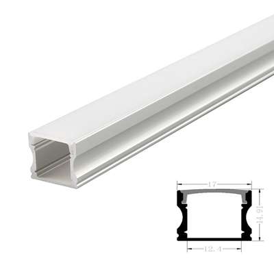 Surface Mounted Linear ALU LED Profile Light With Diffuser For Led Strip