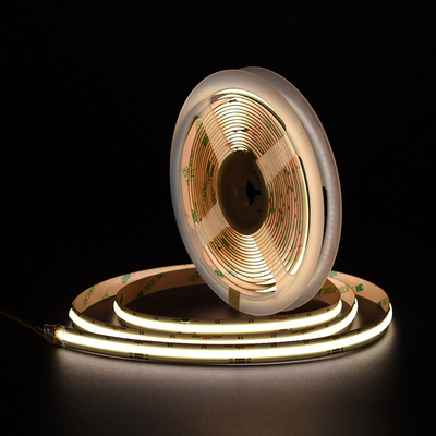 COB CCT 640 LEDs Light Strip High Density Flexible FOB For Cabinet Bookcase Counter Bedroom