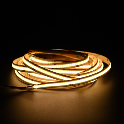 COB CCT 640 LEDs Light Strip High Density Flexible FOB For Cabinet Bookcase Counter Bedroom