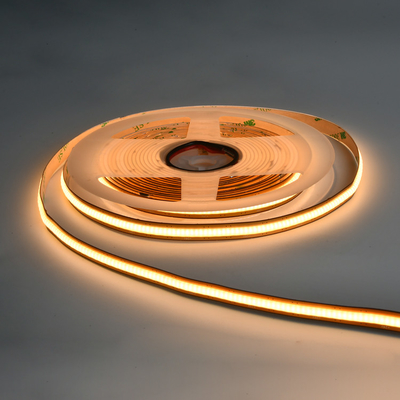 COB LED Strip Light 528led/m Free-Cut Design DC12V Flexibility Spotless Seamless IP20 Rated Strip Light