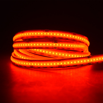 Indoor 810led/M COB LED Strip DC12V RGB Full Color IP20/IP65 Rated With CE Listed