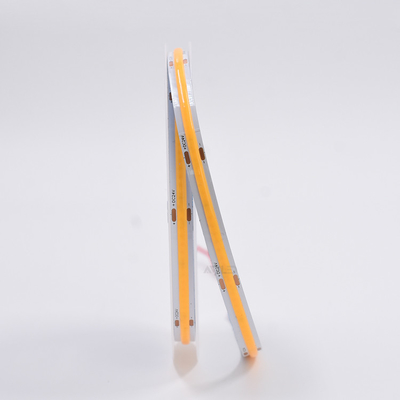Flexible COB LED Light Strip - 12V/24V 16.4ft/5m Length 320 LEDs/m CRI90 Rating Low Voltage Operation 6000K Cool white