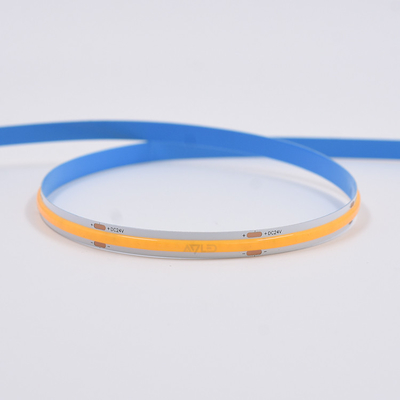Flexible COB LED Light Strip - 12V/24V 16.4ft/5m Length 320 LEDs/m CRI90 Rating Low Voltage Operation 6000K Cool white