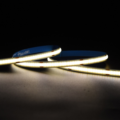 COB Strip Light 320leds Reel-to-Reel DC24V 3000K Color Temperature IP20 Rated with UL listed Brightness and Spotless