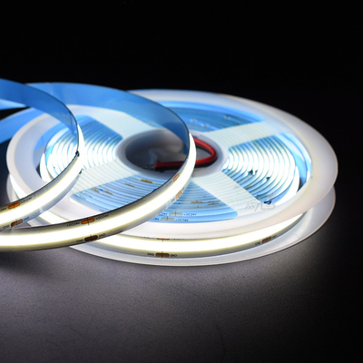 COB Led Strip Light 504leds/m 5 Meter DC12V/24V 3000K Color Temperature IP20 Rated Blue Backing Adhensive