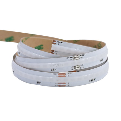 COB Led Strip Light 630leds RGB DC12V/24V IP20 Rated Brightness &amp; Spotless Strip Light For Linear Lighting