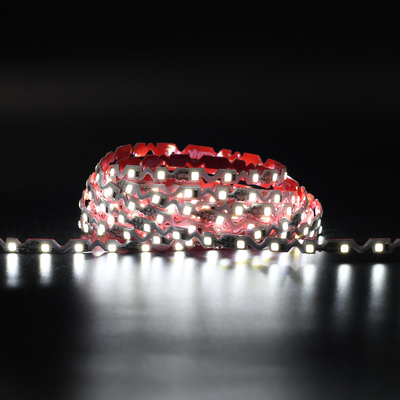 Zig Zag Led Tape Light Bendable S Shape 6500K White Led Strip For Mini Signage Indoor &amp; Outdoor
