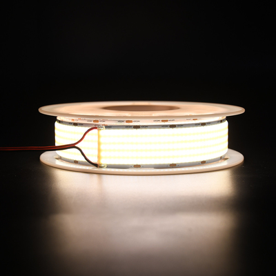 Linear Flexible CRI 90 COB LED Strip 5000mm 6500K White Color 4600LM/M in European Market