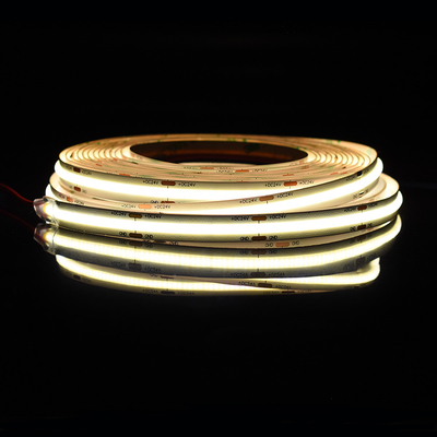 528Leds 12V 24V Cob 10mm Color Flexible Led Strip Light Ra90 Linear Light Without Light Dot