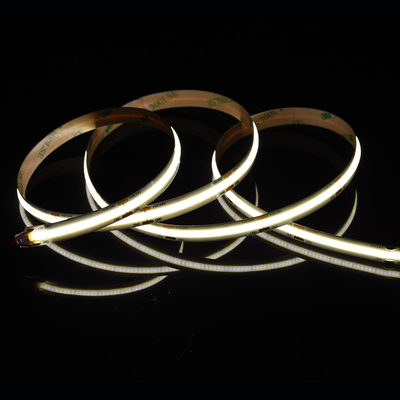 528Leds 12V 24V Cob 10mm Color Flexible Led Strip Light Ra90 Linear Light Without Light Dot