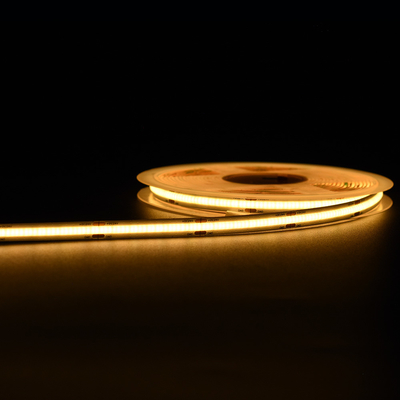 No Minimum Cutting Unit Freely Warm White COB LED Strip 14W/M 5M Per Roll 1400LM/M