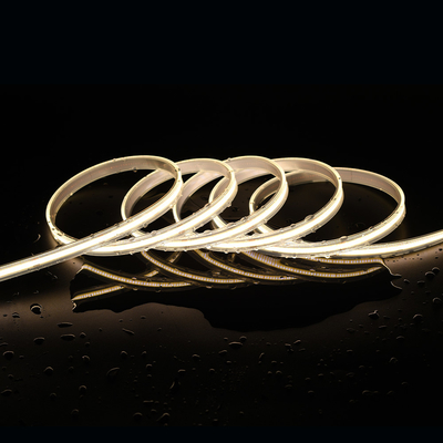 Floor Lighting COB LED Strips with 10W/M and 100LM/W Efficiency in White Color