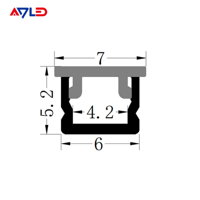 1m 2m 3m ADP-0606 Aluminum profiles for led lighting strip outdoor profile light led profile