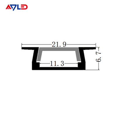 11mm pcs borad  15.8*6.7mm Led Strip Light Aluminum Profile Easy Installation Led Aluminum