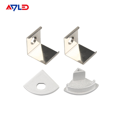 LED Strip Profile Channel Light Diffuser Corner Extrusion Channel LED Aluminium Profile for LED Strip
