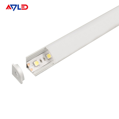 LED Strip Profile Channel Light Diffuser Corner Extrusion Channel ADP-1616B for LED Strip