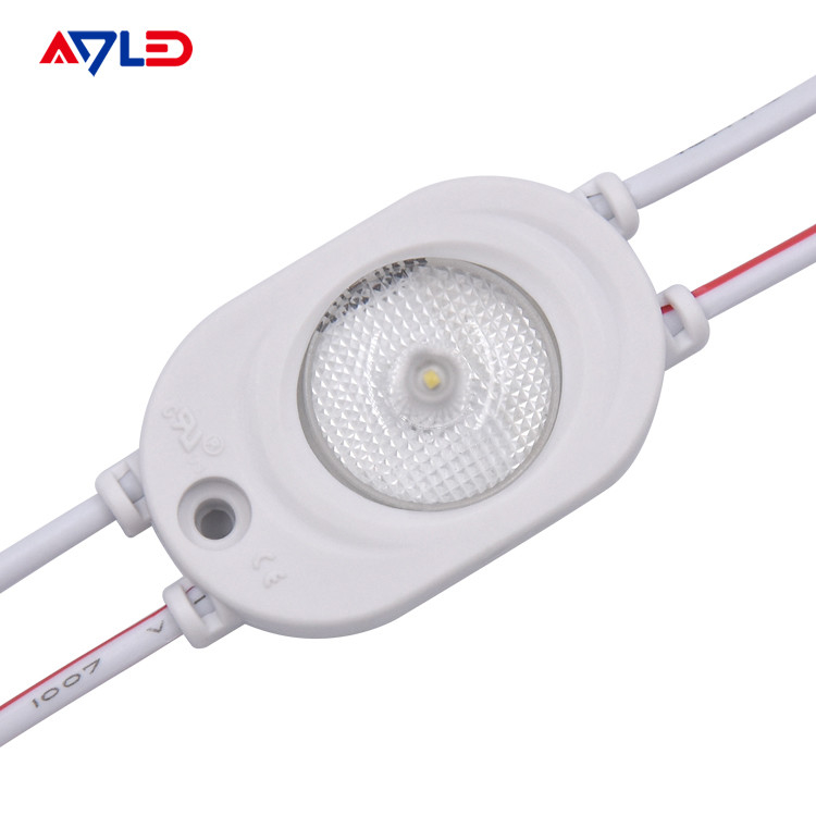 SMD2835 1 LED Module With 180 Degree Lens For 50-100mm Depth Light Boxes And Channel Letters