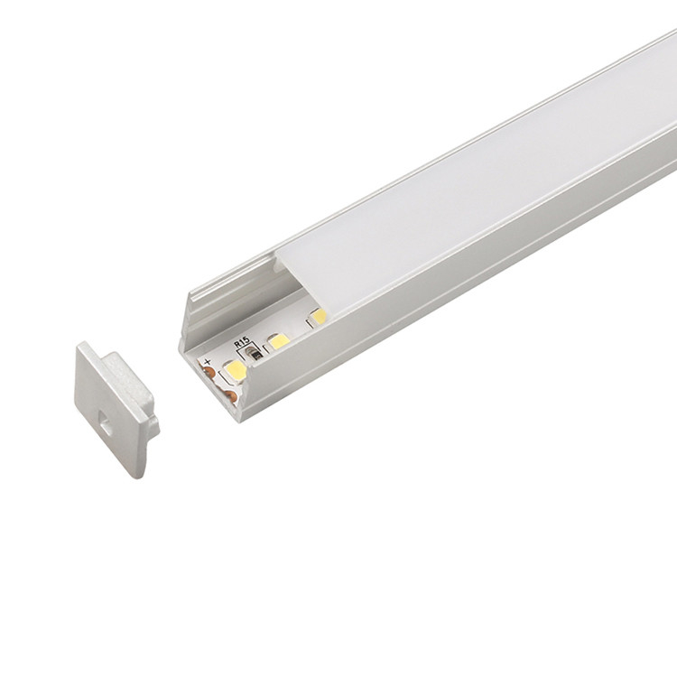 1515 Aluminium Profiles for LED Strip Lights LED Bare Channel Outdoor PVC LED Profile