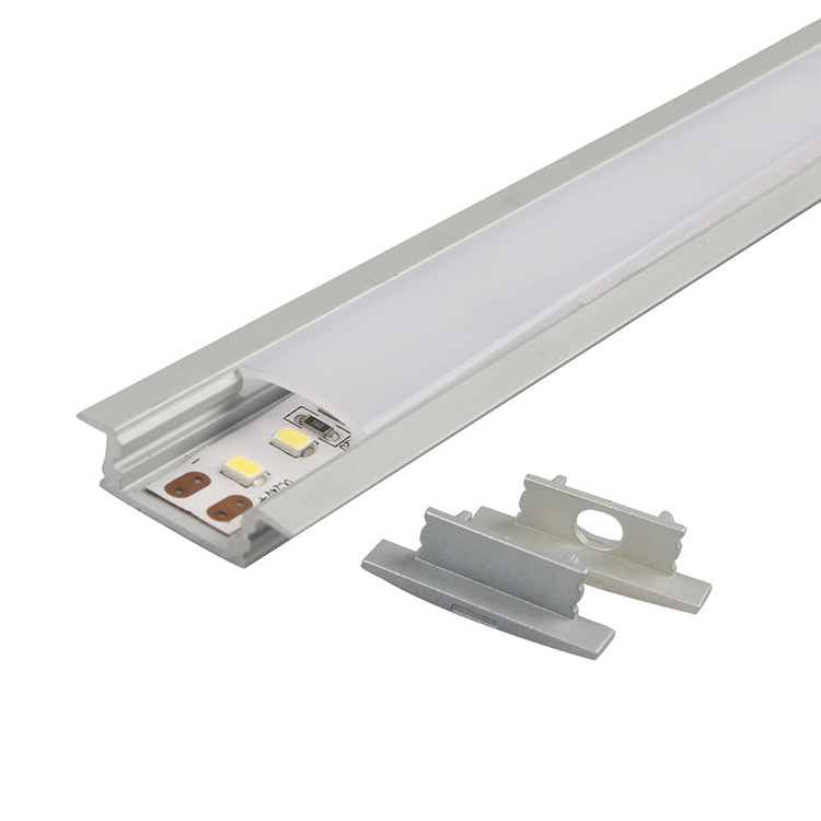 Hard Aluminium Mounting Channel Outdoor Recessed For Led Tape Light
