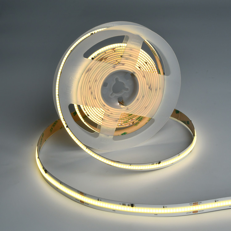 16.4ft Flexible 420led/m Pure White Digital COB LED Strip Light For Lighting Project