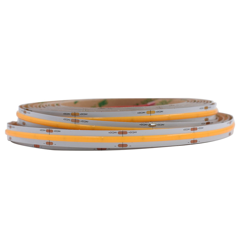 8mm Width 5M Length Free Cut High Density Decoration Lighting Flexible White Cob Led Strip
