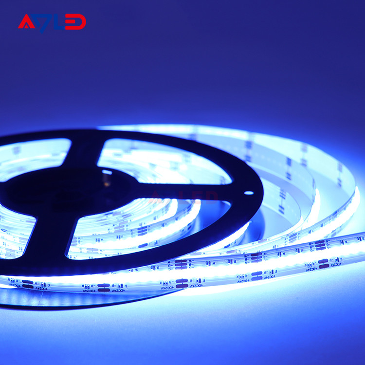 RGBWW RGBW COB LED Strip Dotless Addressable Smart Multi Color 24V