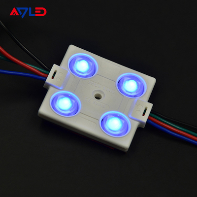 RGB LED Module Lights 12V 1.44W 4 SMD 5050 Waterproof Modulo Modul For LED Advertisement Sign