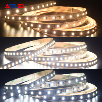 Outdoor 	Tunable White LED Strip Lights Addressable CCT 2835 Lumileds 120 LED Per Meter