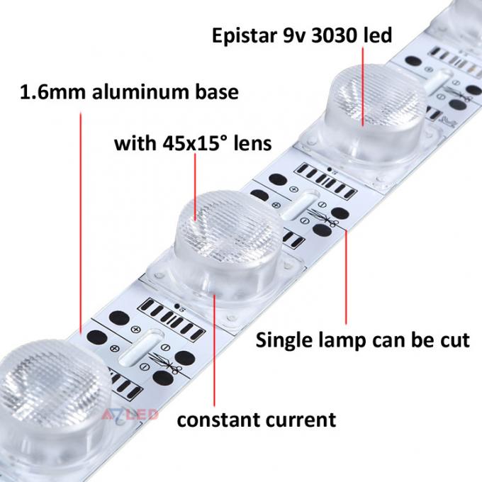 SMD 3030 Edge Lit LED Bar High Power Strip Light 12V 24V For SEG Fabric Frames Lightbox