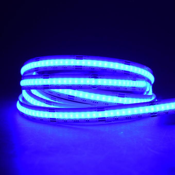 5m RGB COB LED Strip Light Flexible Seamless Color Blending and Saturation